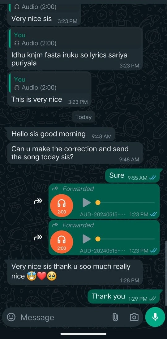 Client Feedback